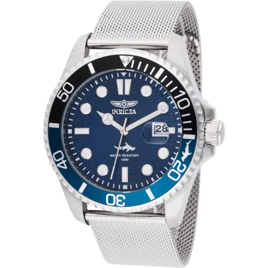 Pro Diver Quartz Blue Dial Batman Bezel Men's Watch 47173 – On