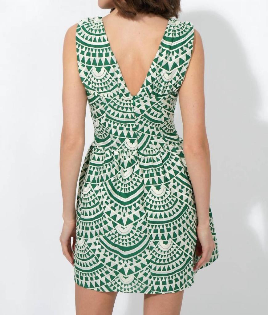 Adelyn Rae Adelyn Rae - Maris Cotton Crochet Piped Mini Dress