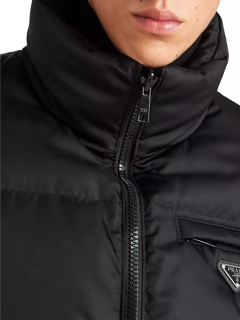 Prada Medium-Length Re-Nylon Down Jacket 3