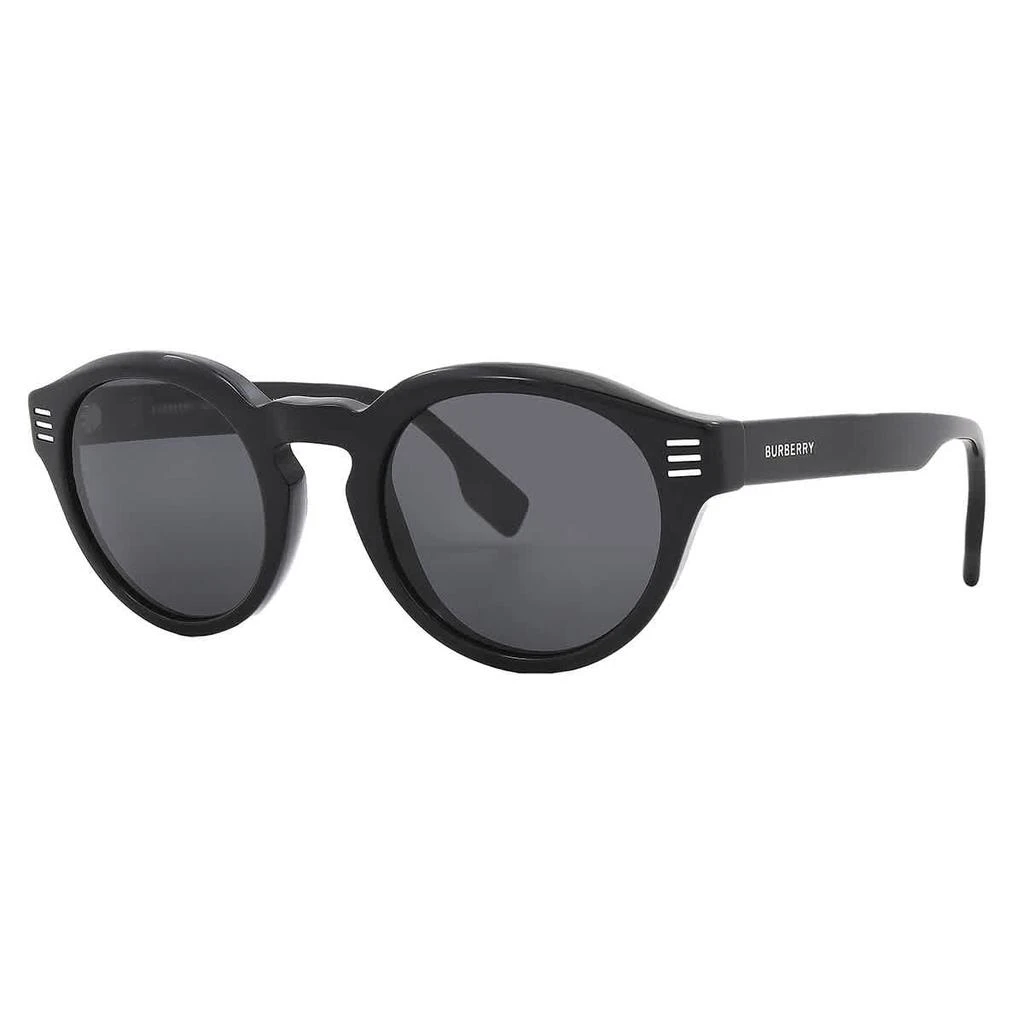 Burberry Dark Grey Round Men's Sunglasses BE4404 300187 50 3