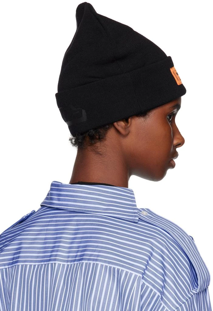 Heron Preston Black Style Beanie 3