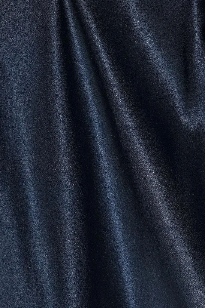 Michelle Mason Silk-satin mini slip dress 4