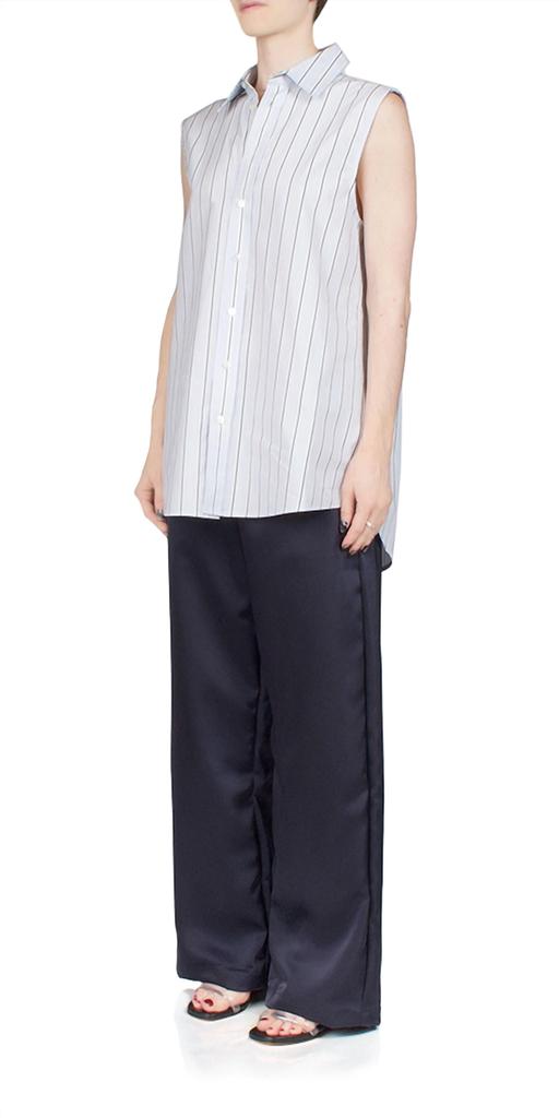 6397 6397 - Sleeveless Button Down Top