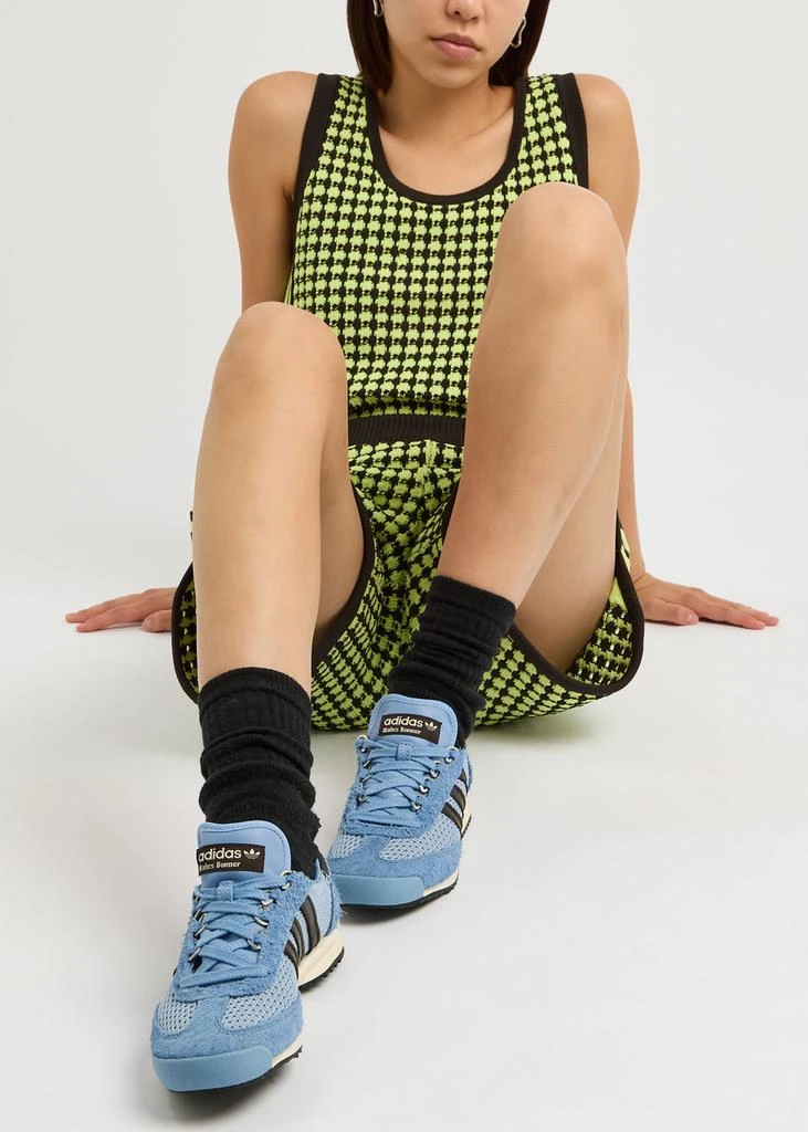 Adidas SL76 mesh and suede sneakers 5