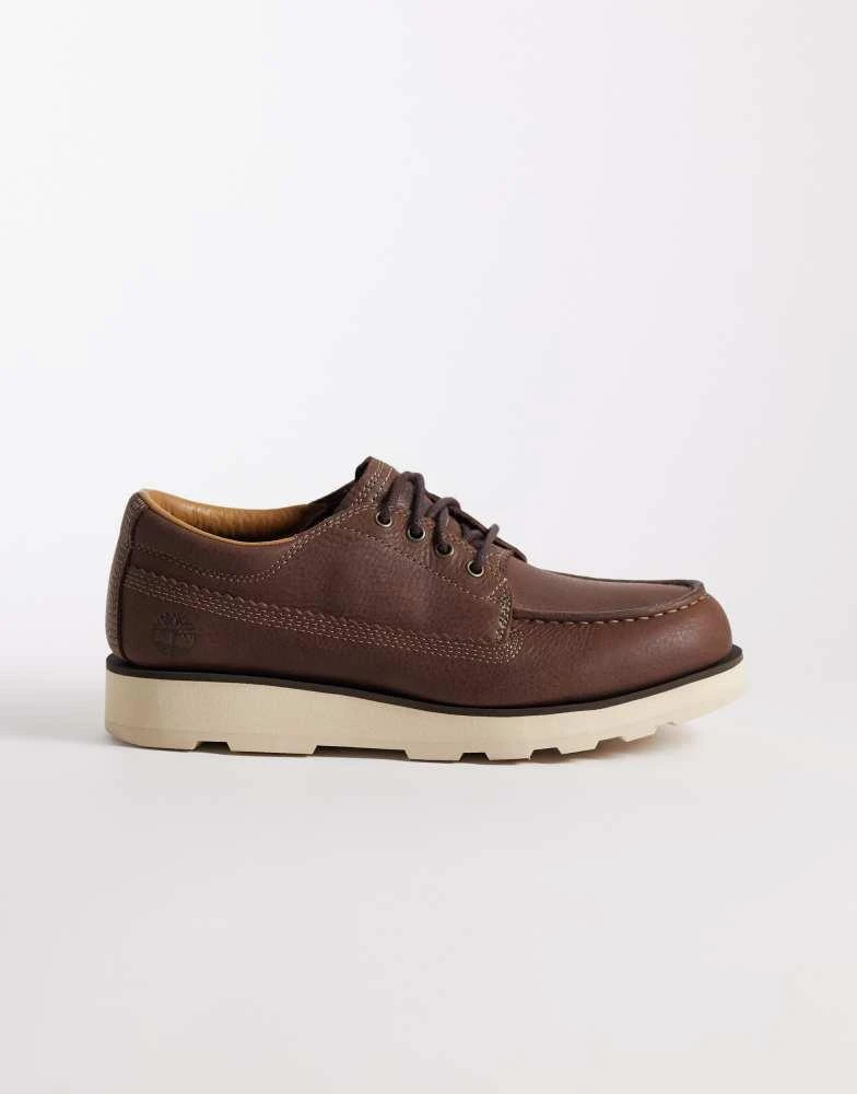 Timberland Timberland Britton Mills lace up shoe in dark brown full grain