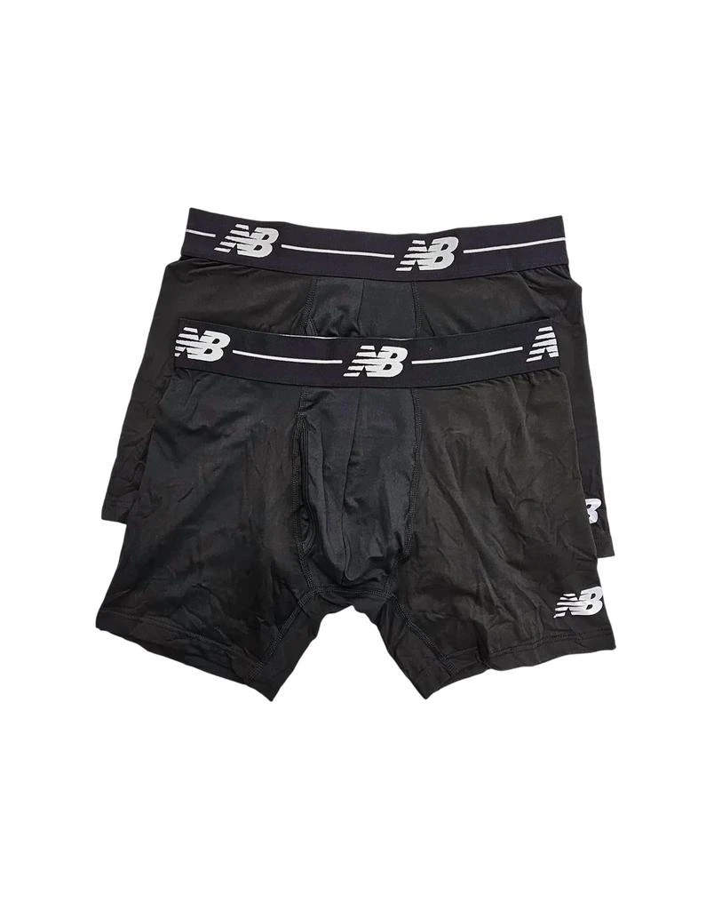 New Balance Men's 2-Pack Premium Performance 6" Boxer Briefs 1