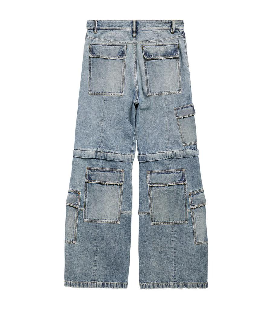 Balenciaga Balenciaga Denim Cargo Jeans - Pants - BeyondStyle