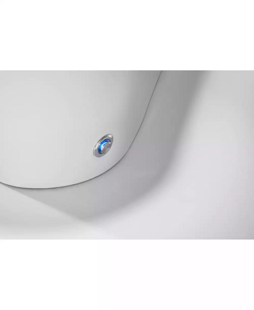 CASAINC Smart One-Piece Bathroom Fixture with Built-in Tank, 4-Level Heated Seat & Warm Air Dryer