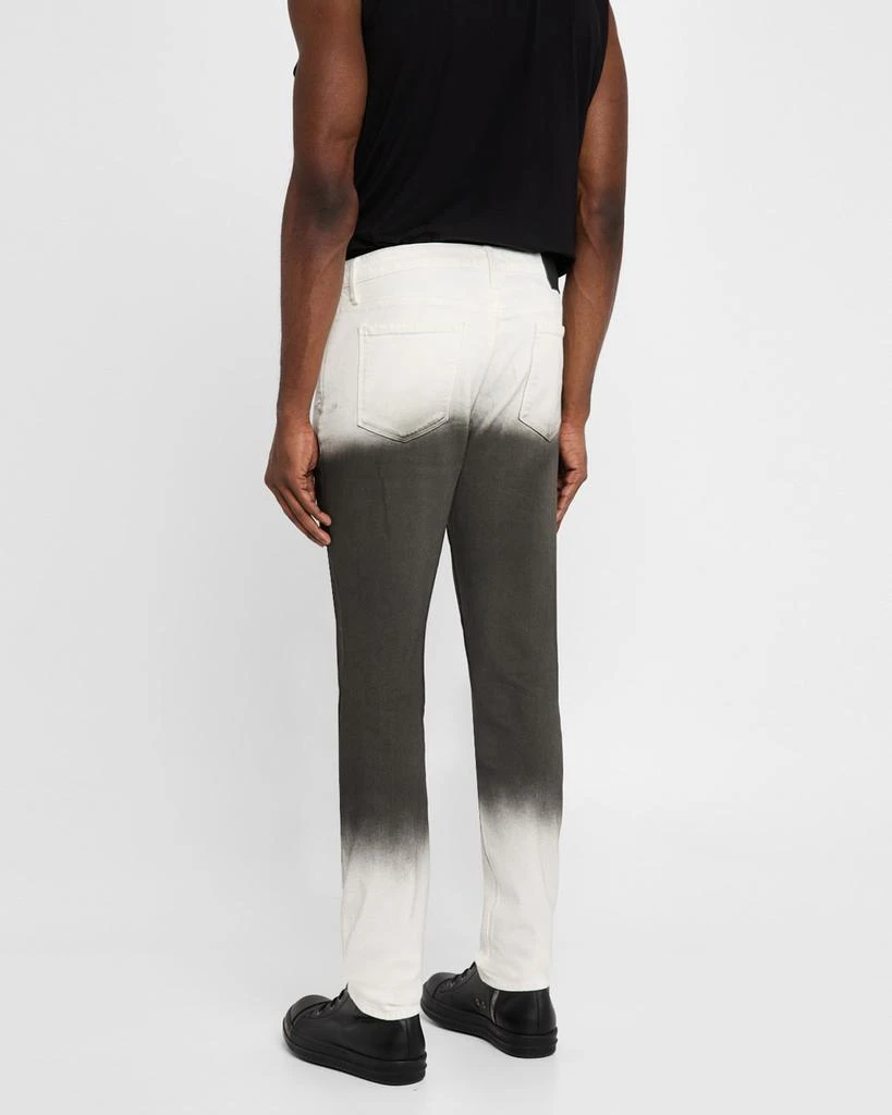 RTA Men's Bryant Bicolor Skinny Jeans 3