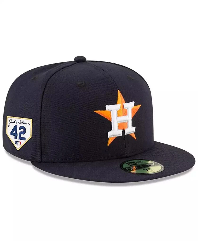 New Era Men's Navy Houston Astros 2023 Jackie Robinson Day 59FIFTY Fitted Hat 2