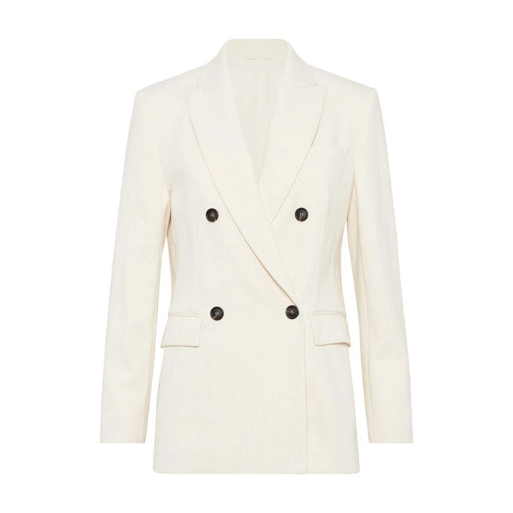 Brunello Cucinelli Gabardine blazer 8
