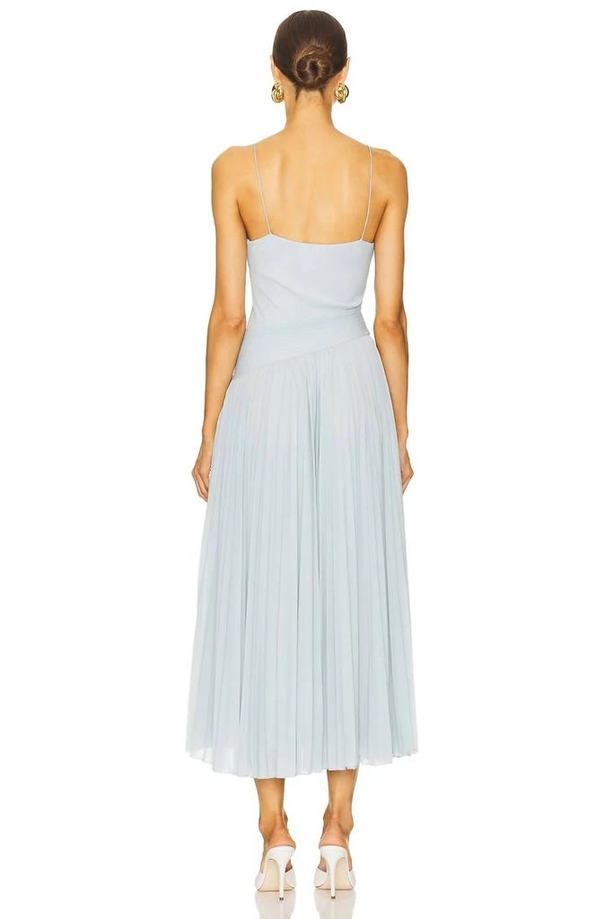 blue dress for baby girl Sheath-Column Maxi Chiffon Bridesmaid Dresses COCOMELODY CB0848, Purple Dusk