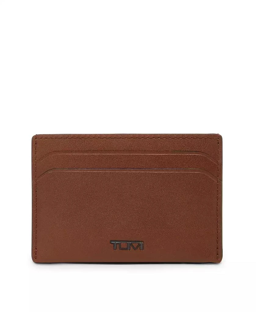 Tumi Men's Nassau Slim Card Case Leather Wallet 1