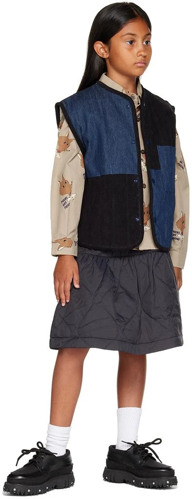 Wander & Wonder Kids Beige Button Down Shirt 4
