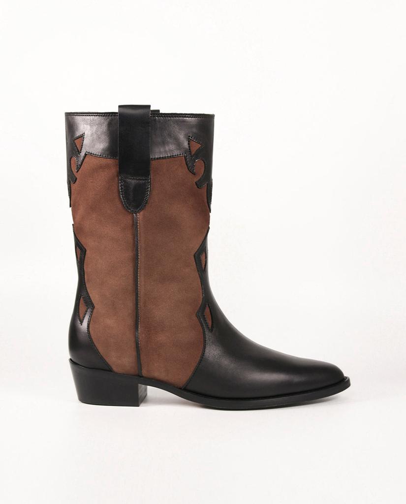 Toral Bottes Molly Noir & Cognac