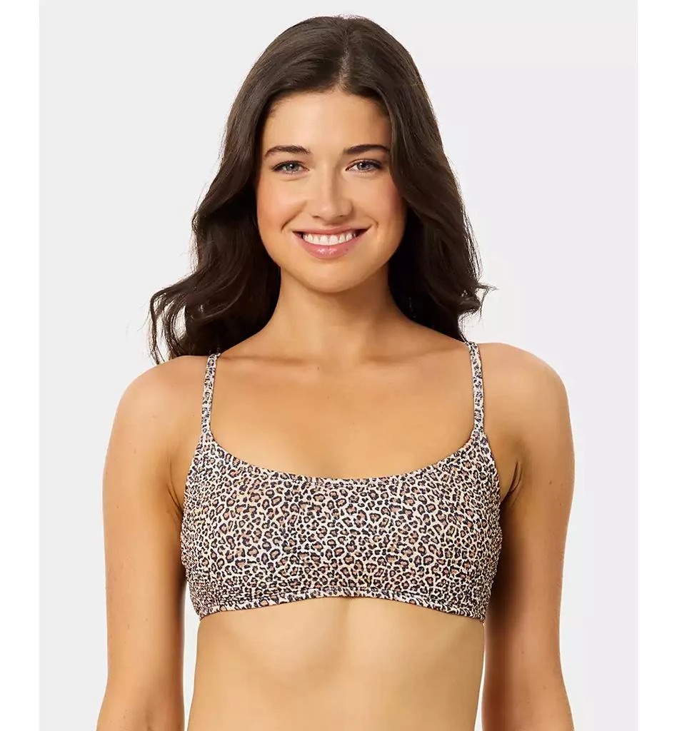 California Waves Women's Solid Scoop Neck Swim Bralette, Created for Macy's