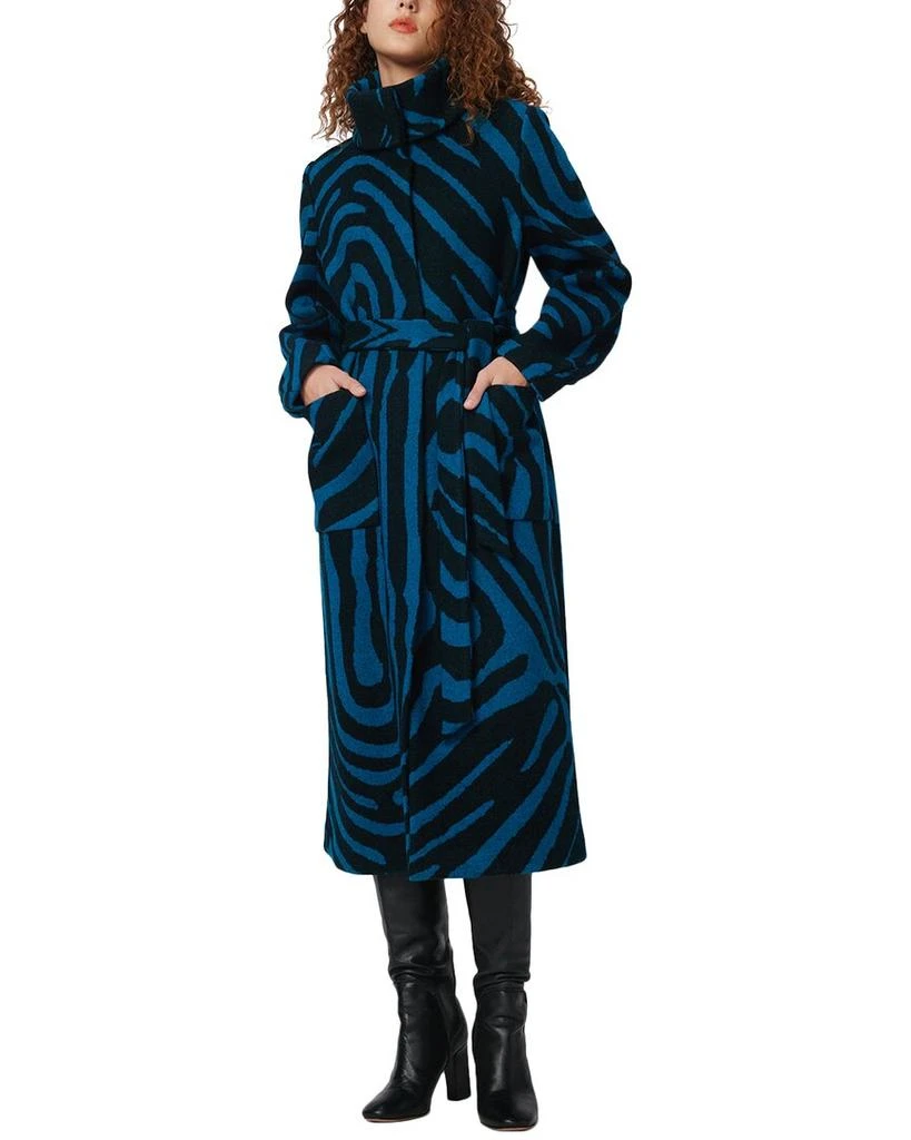 Diane von Furstenberg Starsky Wool-Blend Coat