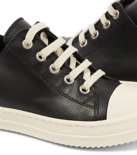 Rick Owens Strobe leather low-top sneakers 5