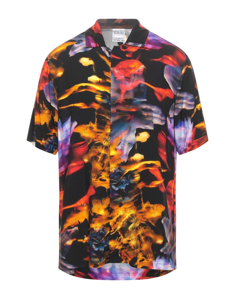 Vetements Black & Orange Fire Shirt - Shirts - Compare