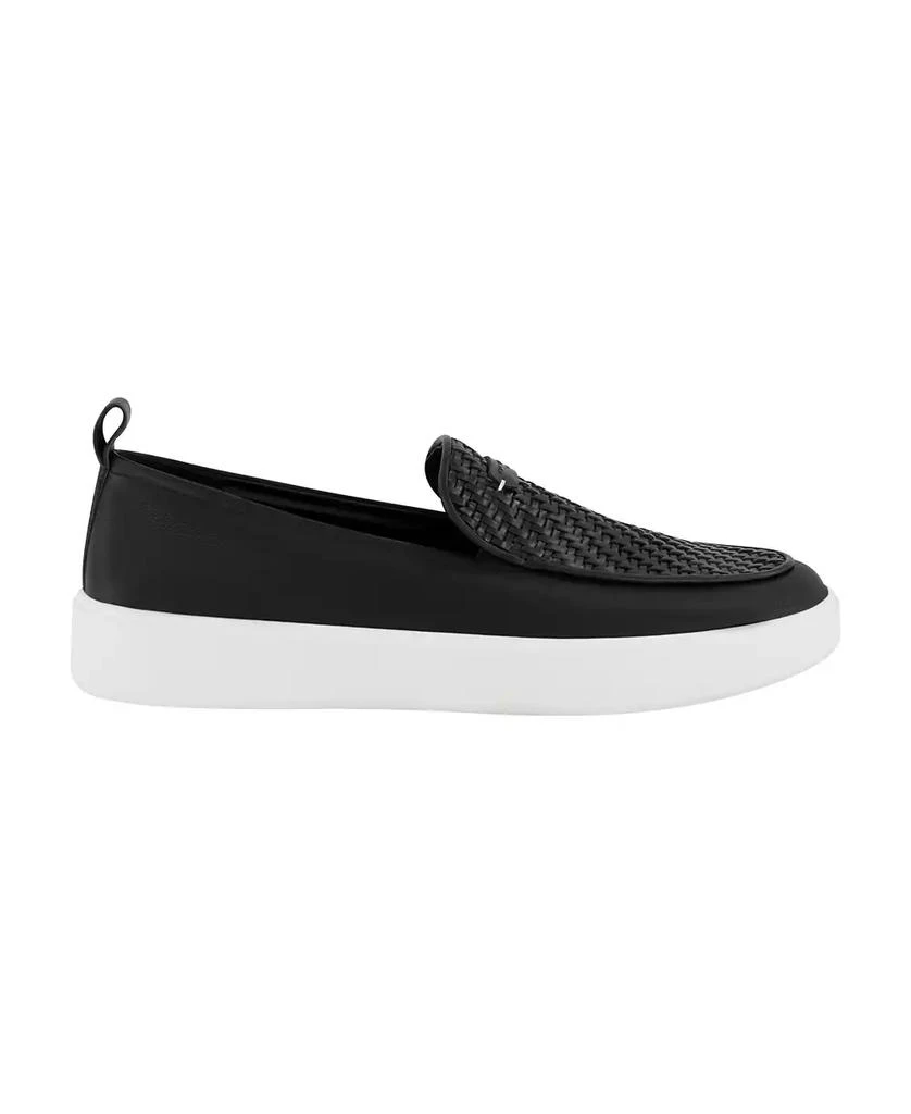 Karl Lagerfeld Paris Men's Woven Slip On Loafers 2