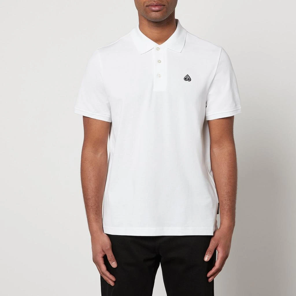Moose Knuckles Moose Knuckles Cotton-Piqué Polo Shirt
