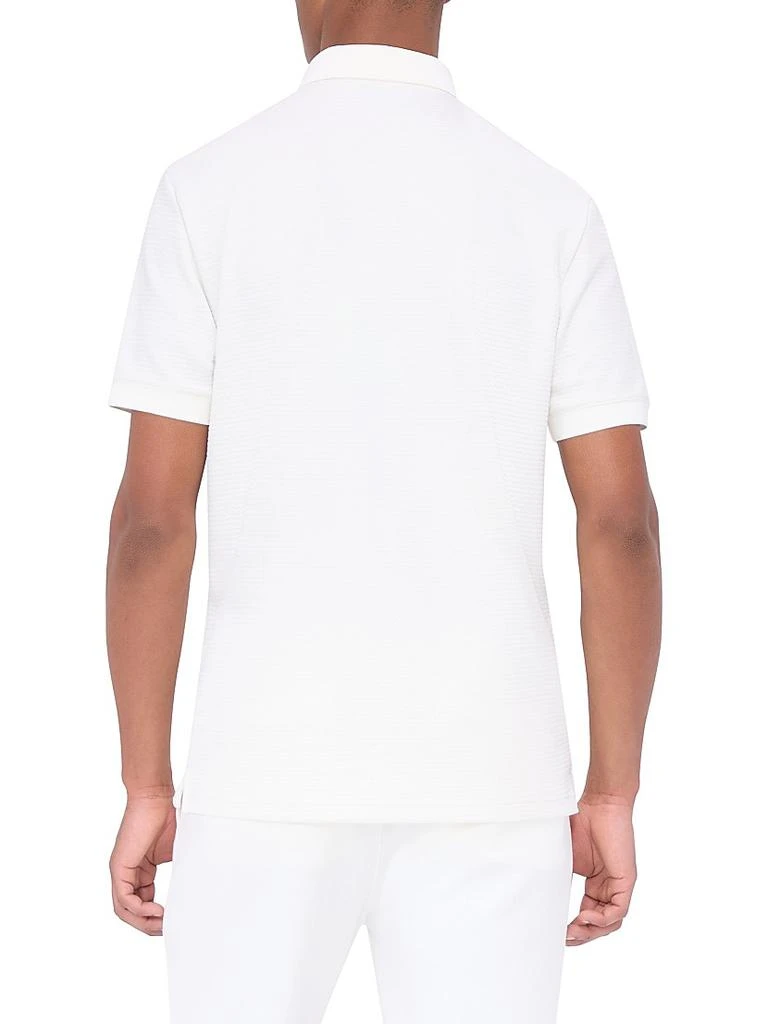 BUGATCHI Three-Button Polo Shirt 5