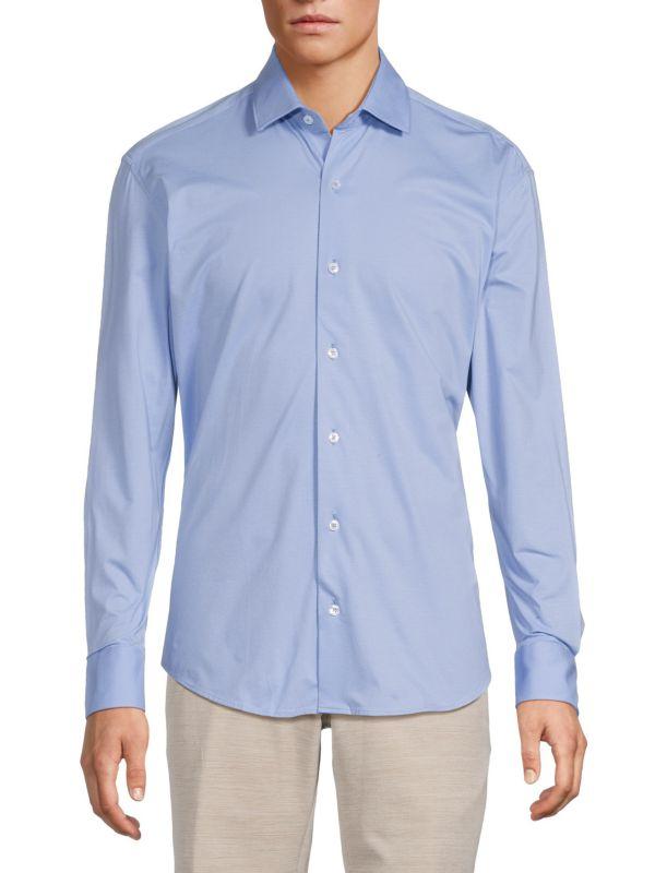Bertigo Solid Dress Shirt