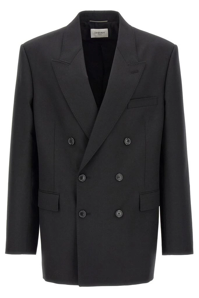 Yves Saint Laurent Saint Laurent Yves Double-Breasted Blazer 1
