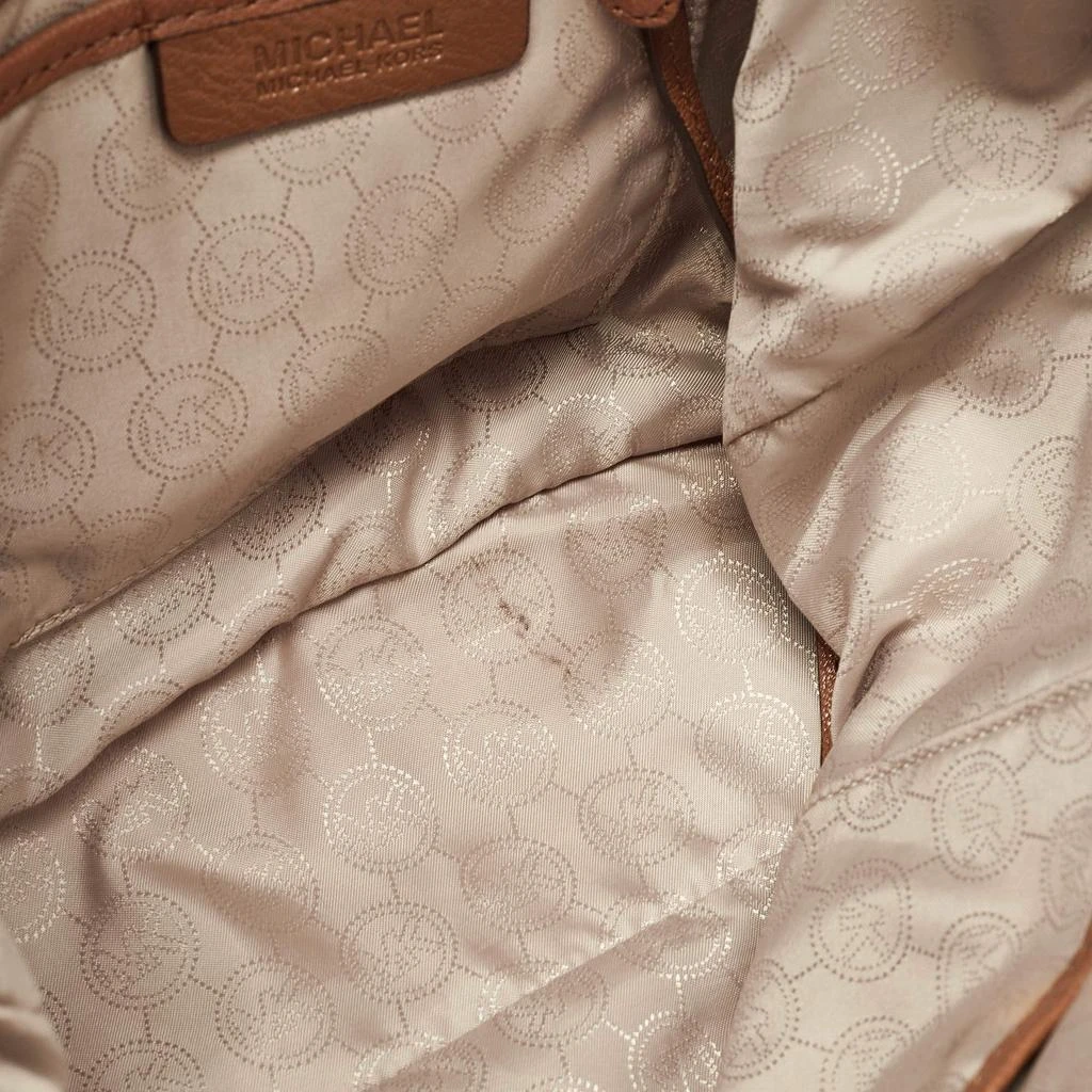 Michael Kors MICHAEL Michael Kors Brown Leather Hamilton Satchel 16