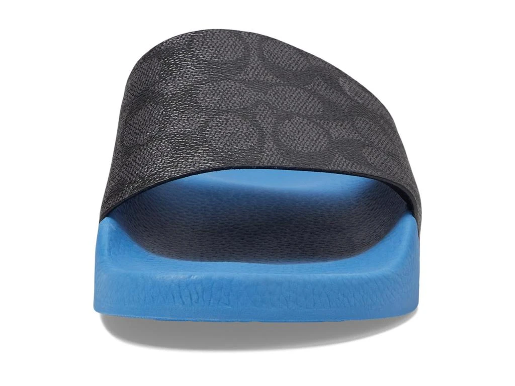 Coach Signature Coated Canvas Pool Slide 2