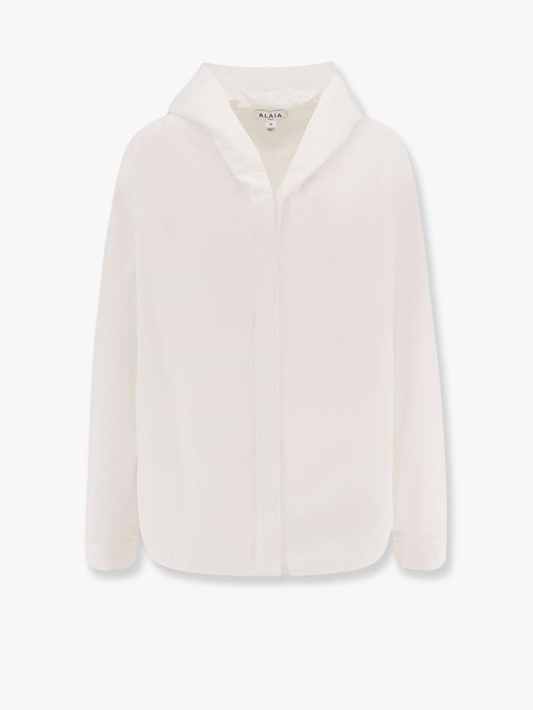 Alaia Hooded cotton shirt