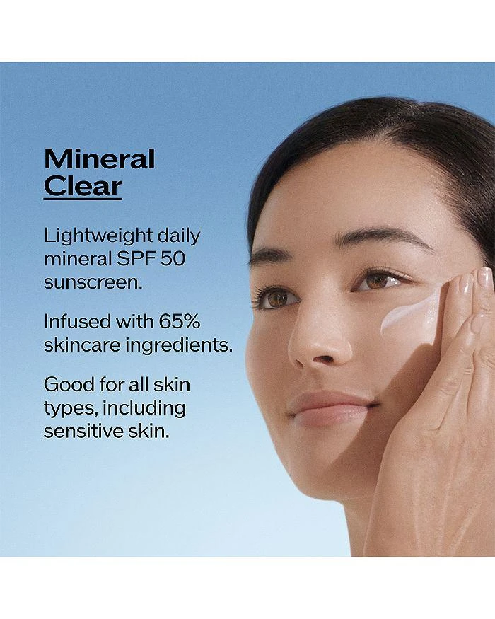Shiseido Urban Environment Mineral Clear Sunscreen SPF 50 100% Mineral Sunscreen for Face 1 oz. 3