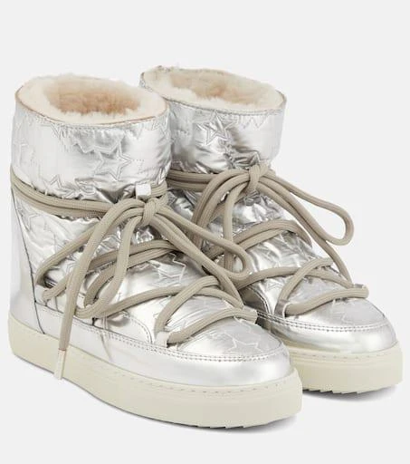 INUIKII Sneaker Star Wedge metallic snow boots 1