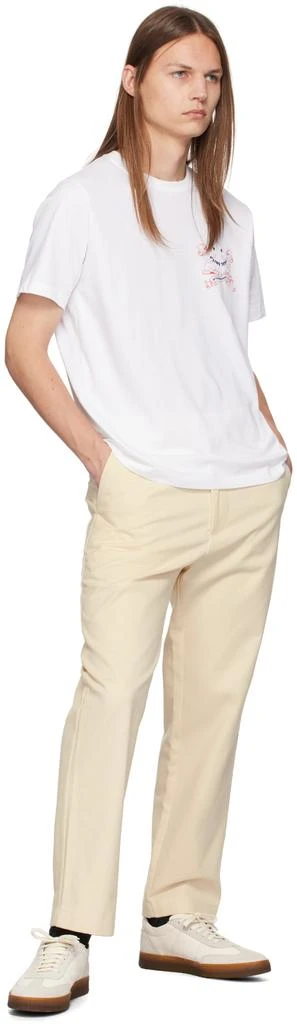 Paul Smith White 'Happy International' T-Shirt 4