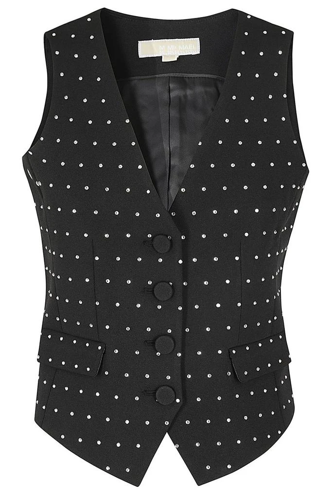 Michael Michael Kors Michael Michael Kors Embellished Crepe Vest 1