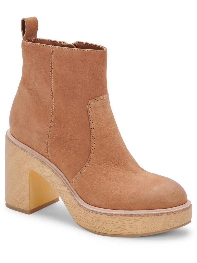 Dolce Vita Cecile Womens Block Heel Chelsea Boots 1
