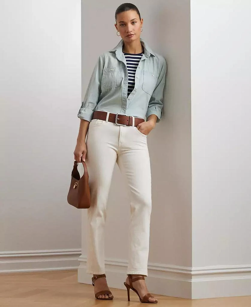 Ralph Lauren Cotton Chambray Shirt 4