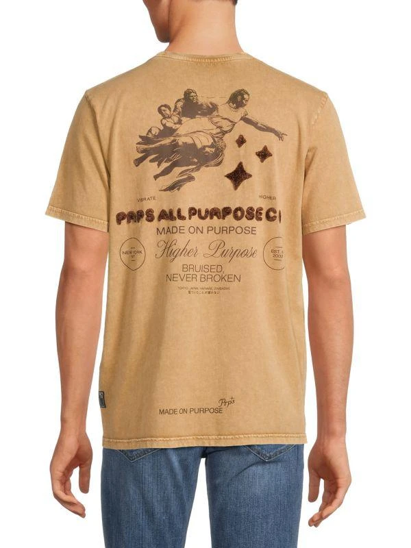 Prps Goods & Co System Textured Logo Tee 2
