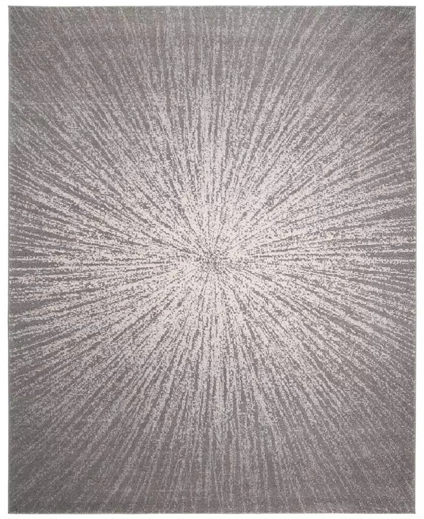 Safavieh Evoke EVK228 Dark Gray and Ivory 9' x 12' Area Rug 1