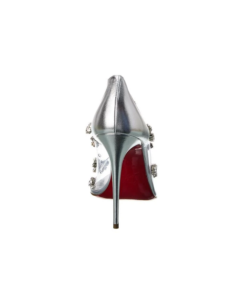 Christian Louboutin Degraqueen 100 Vinyl & Leather Pump 3