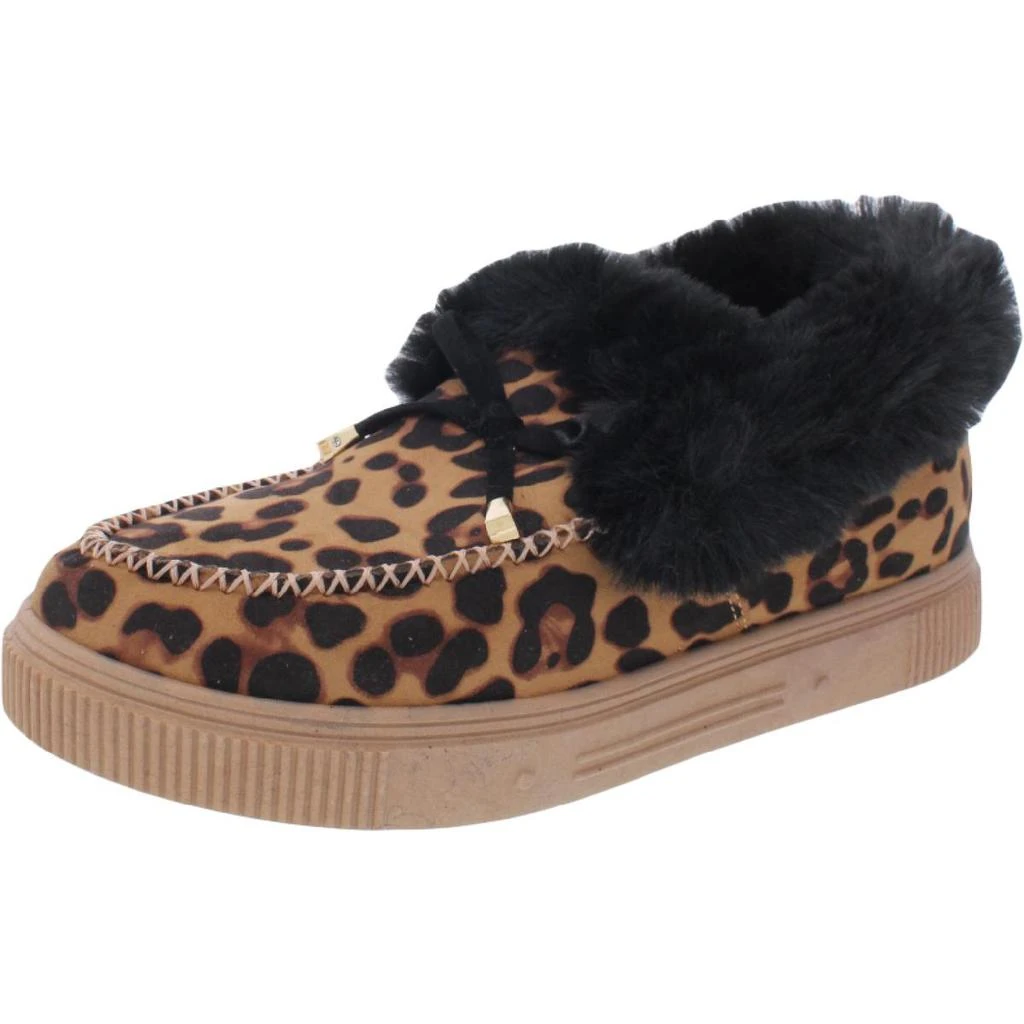 Journee Collection Journee Collection Womens Midnight Faux Suede Moccasins 3