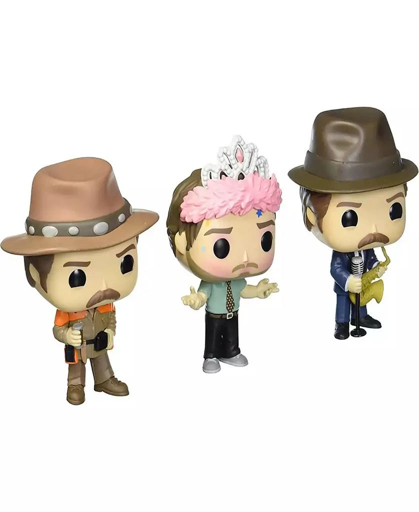 Funko Pop Television Parks Recreation 3 Piece Collectors Set 3