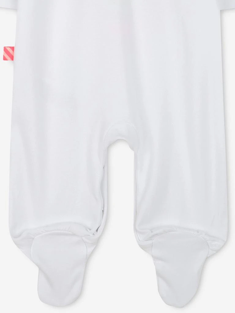 Billieblush Billieblush Baby Girls Heart Babygrow in White 4