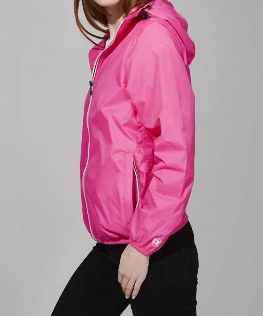 08 Lifestyle Rain Jacket In Neon Pink 2