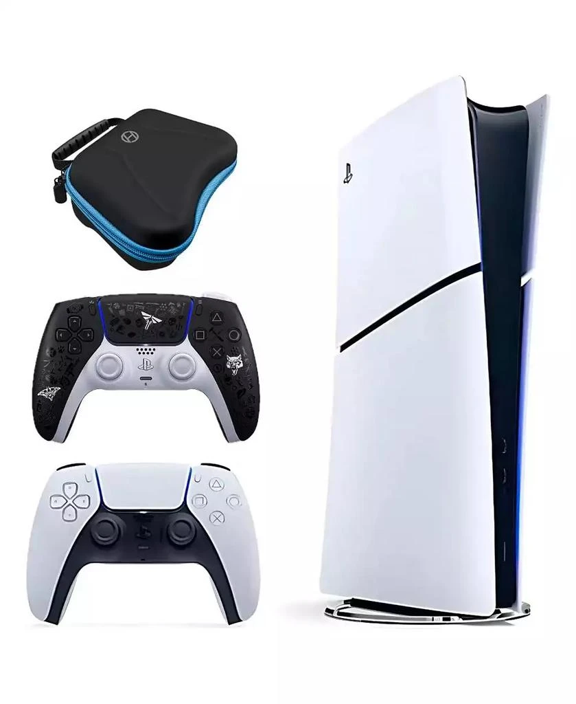 Playstation PS5 Slim Digital Fortnite Bundle + The Last of Us Limited Edition Controller