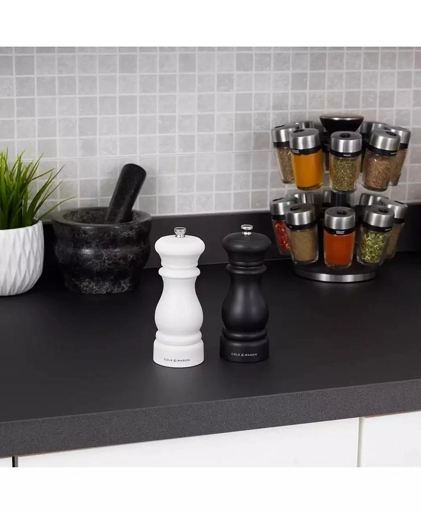 Cole & Mason Southwold Classic Salt & Pepper Mill Gift Set, Black/White 5