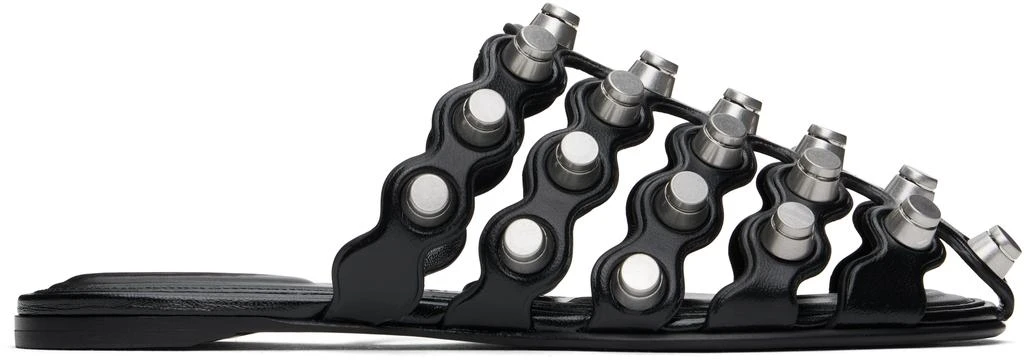 Alexander Wang Black Rexa Cage Slide Sandals 1