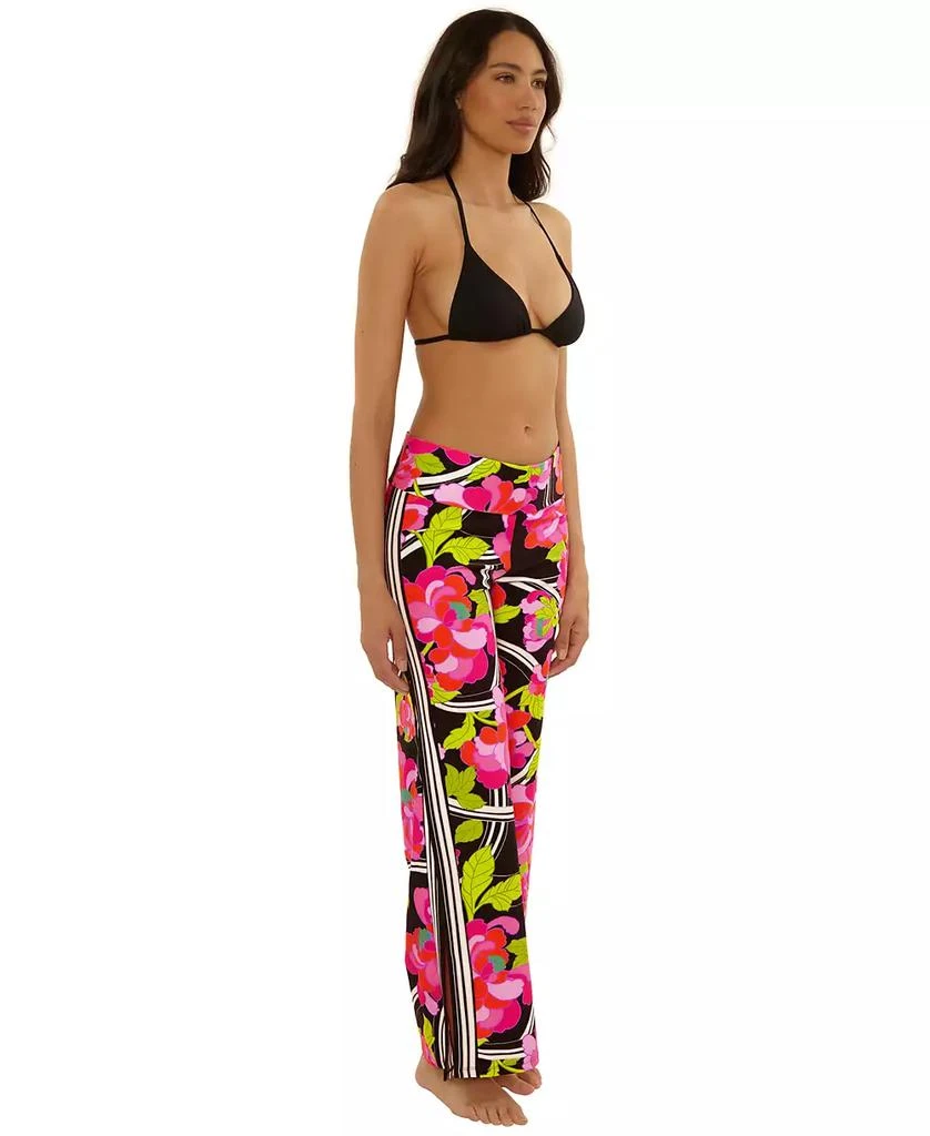 Trina Turk Women's Bougainvillea Printed Swim Pants 2