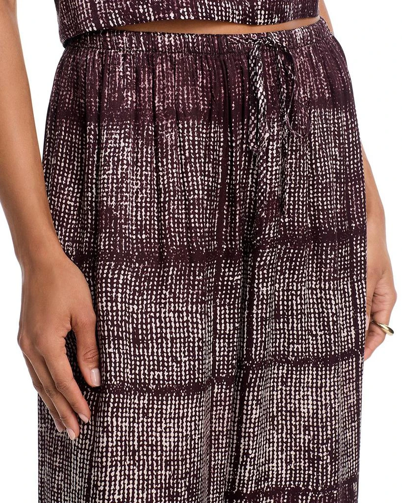 Bella Dahl Asilah Textured Print Wide Leg Pant 5