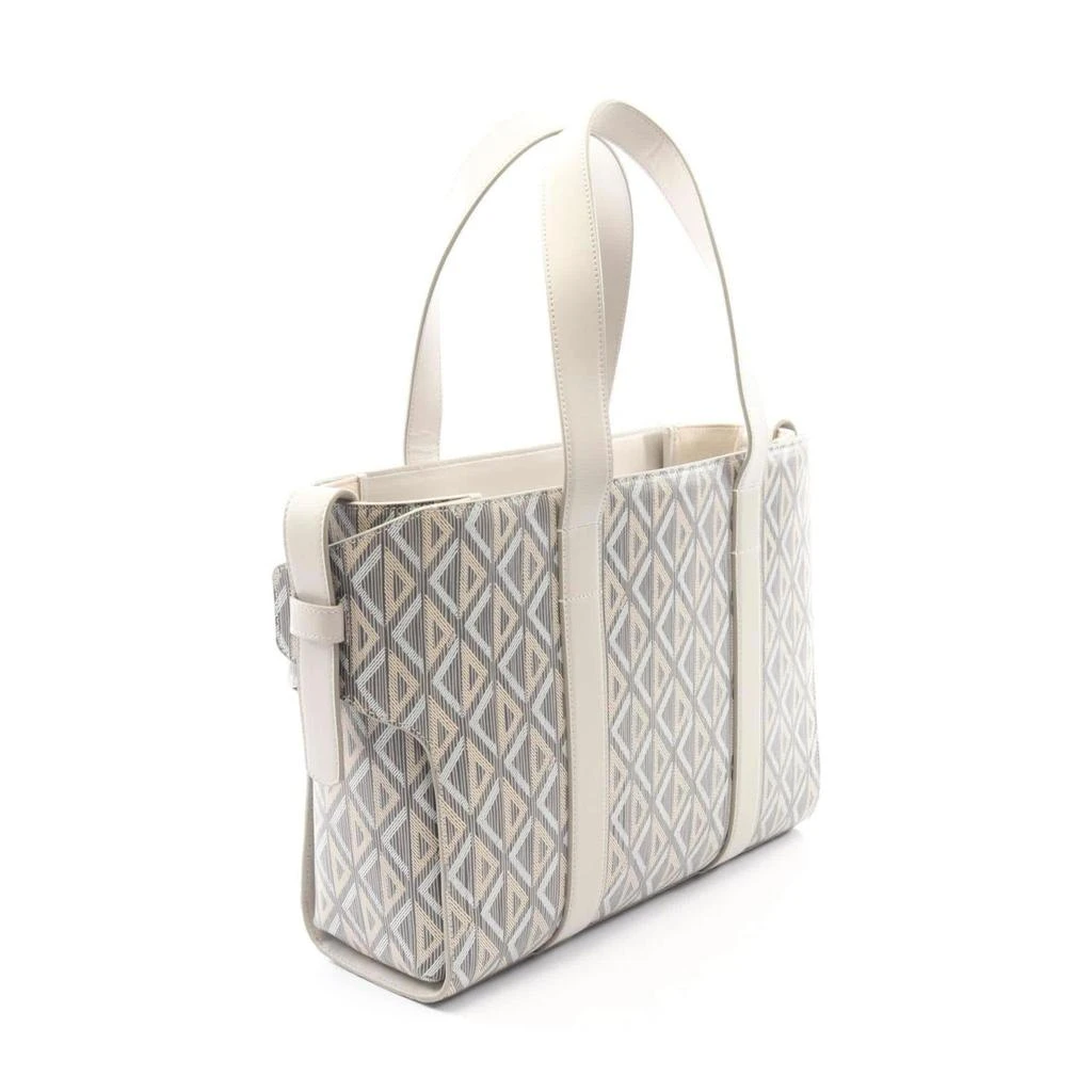 Dior Coated Canvas Leather Tote Bag (Pre-Owned) 2